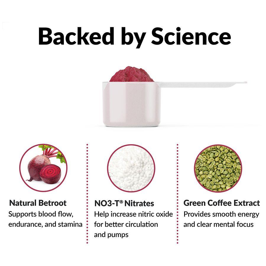 Force Factor Total Beets Pre-Workout Powder Fruit Punch