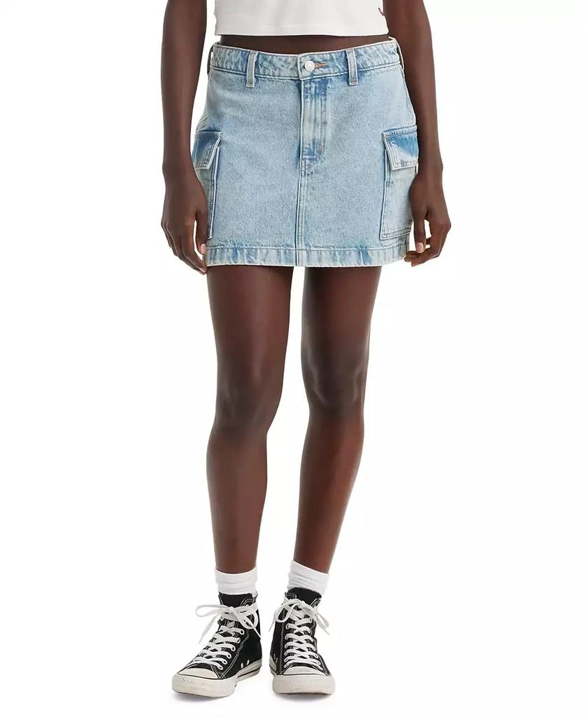 Levi's Women's Cotton '94 Cargo Mini Skirt 1