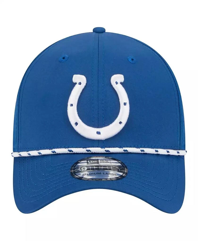 New Era Men's Royal Indianapolis Colts Perforated 39THIRTY Flex Hat 5
