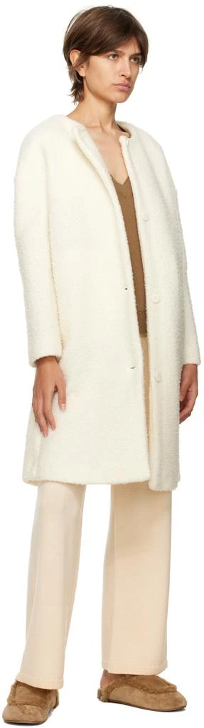 Max Mara Leisure White Morina Coat 4