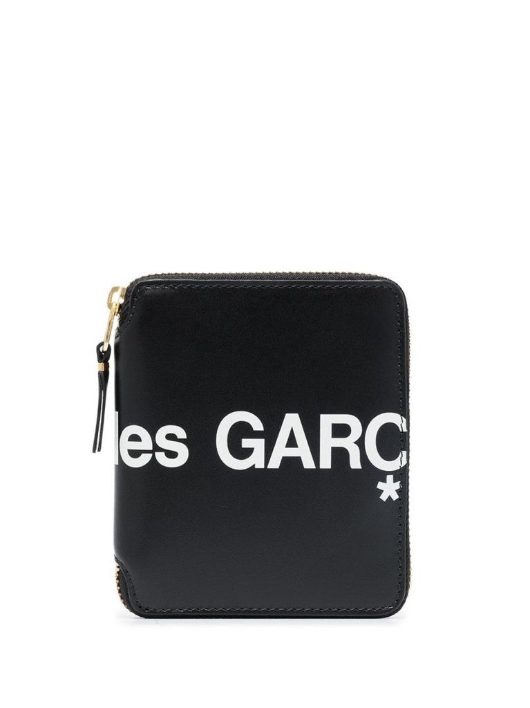 Comme des Garcons Leather Wallet With Logo