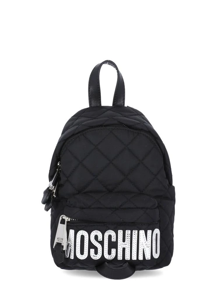 Moschino Moschino Quilted Logo Mini Backpack 1
