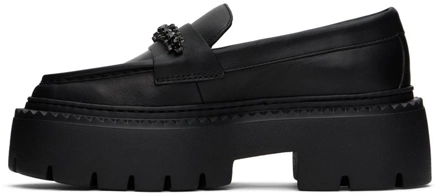 Jimmy Choo Black Bryer Flat Loafers 3