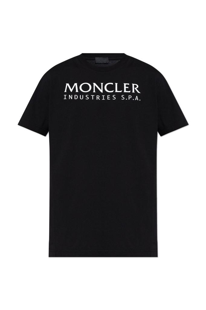 Moncler Grenoble Mirrored Logo Cotton T-Shirt ★関税込 Moncler Moncler Grenoble Mirrored Logo Cotton T-Shirt