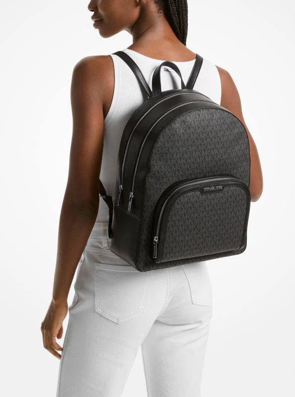 Michael Kors Jaycee Large Logo Backpack 4