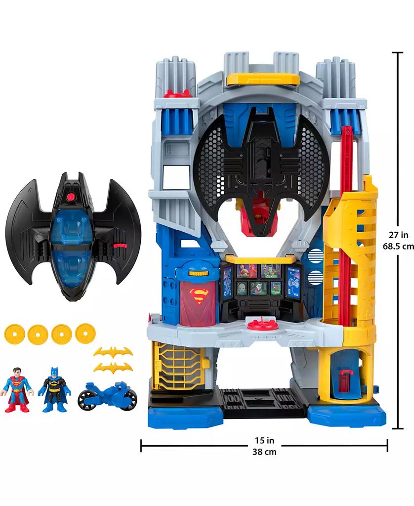 Fisher Price Imaginext DC Super Friends Ultimate Headquarters Playset with Batman Figure