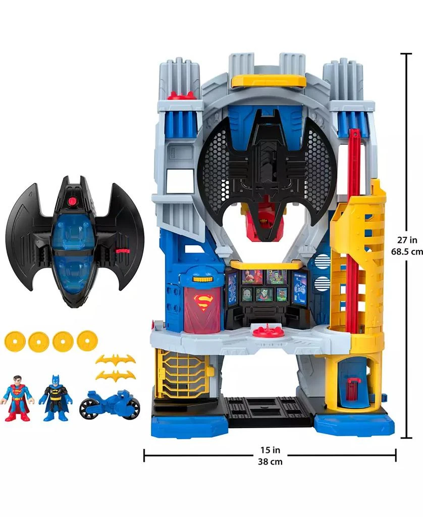 Fisher Price Imaginext DC Super Friends Ultimate Headquarters Playset with Batman Figure 2