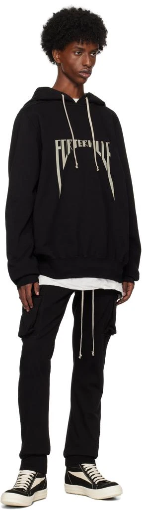 Rick Owens Black Porterville Mastodon Cut Cargo Pants 4