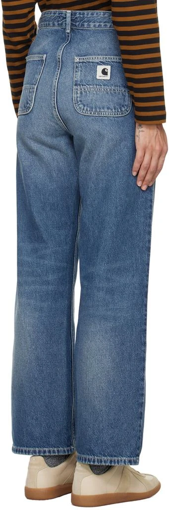 Carhartt WIP Blue Simple Jeans 3