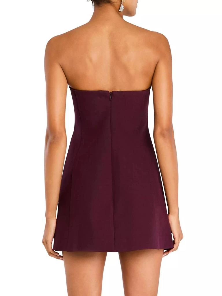 Ser.o.ya Poppi Crepe Strapless Mini Dress 4