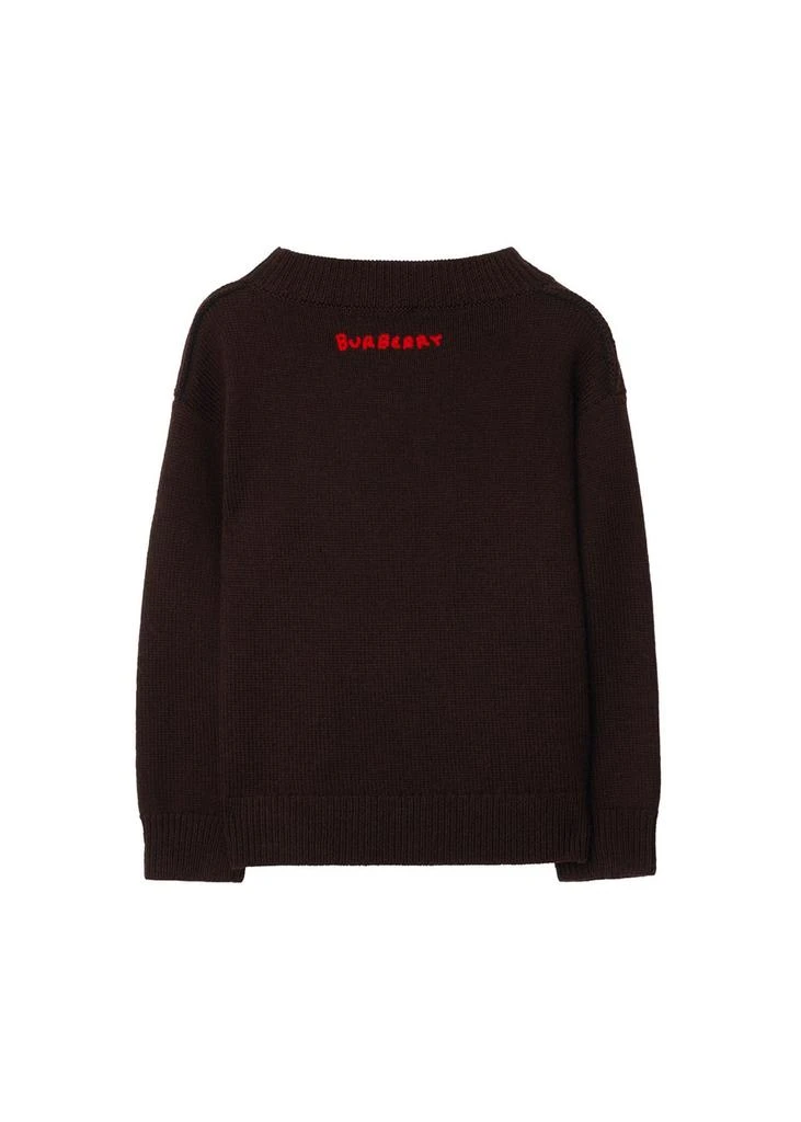 Burberry B snake wool sweater 2