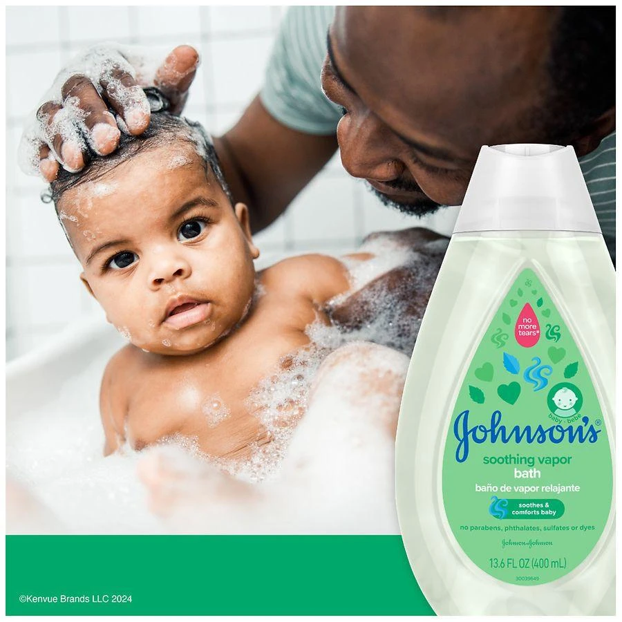 Johnson's Baby Soothing Vapor Bath To Relax Babies 2