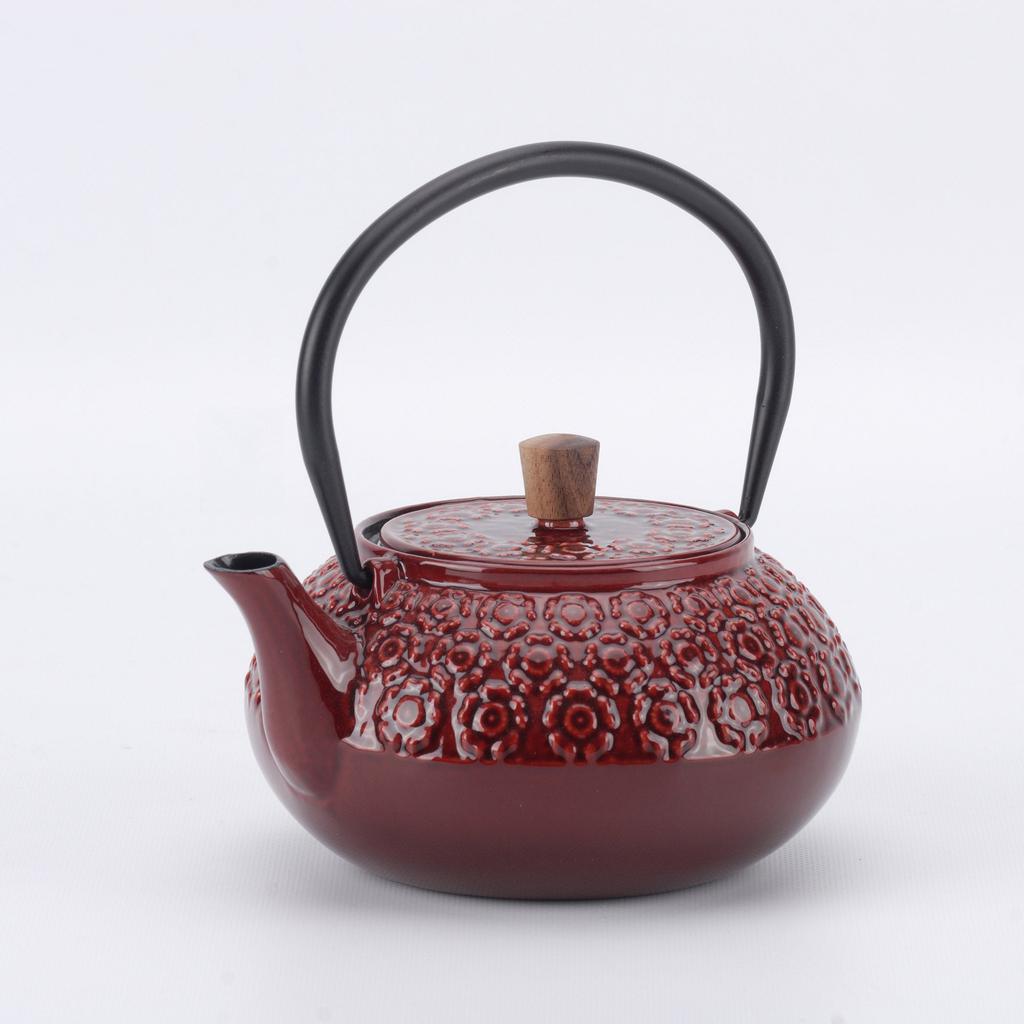 MNML Enameled Cast Iron Teapot - Sakura