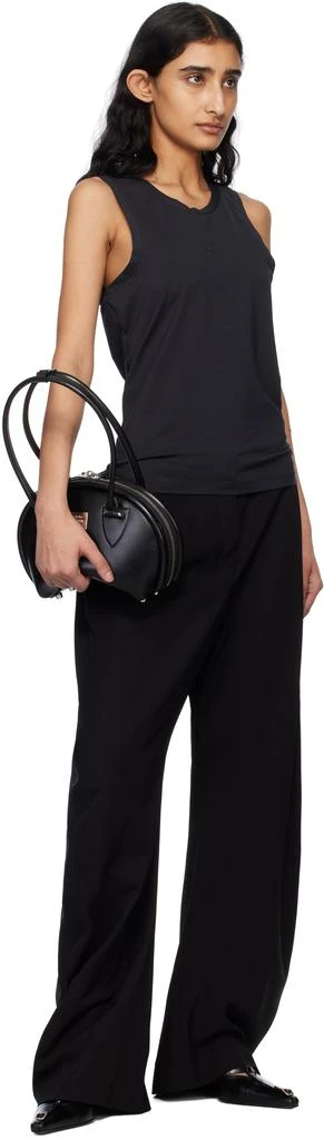 Acne Studios Black Bowlina Mini Shoulder Bag 4