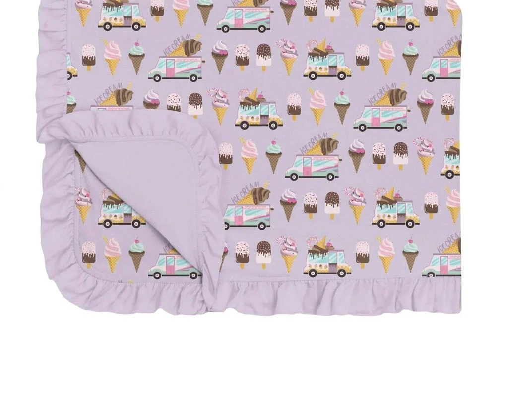 KICKEE Kickee - Toddler Ruffle Blanket