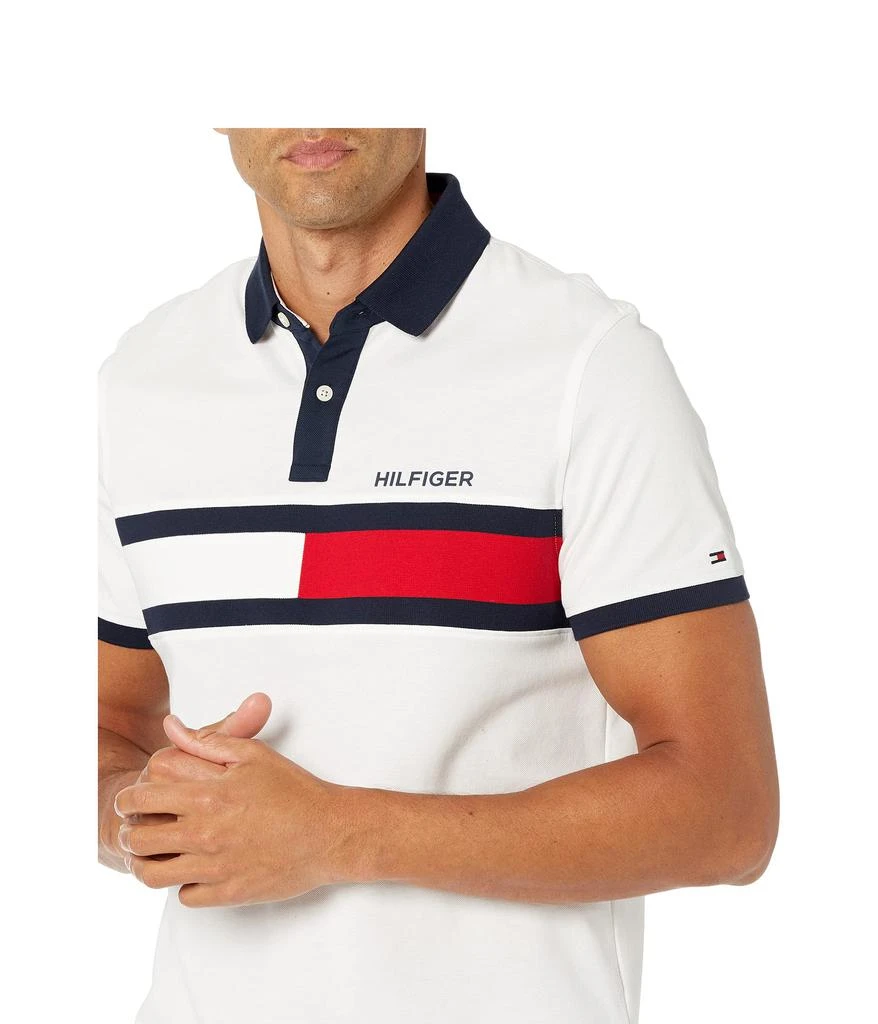 Tommy Hilfiger Flag Pride Polo Shirt in Custom Fit 3