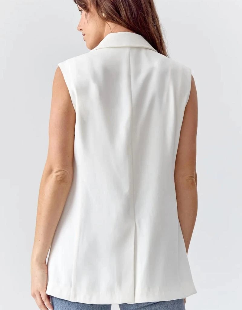 Greylin Greylin - Monse Sleeveless Blazer 3