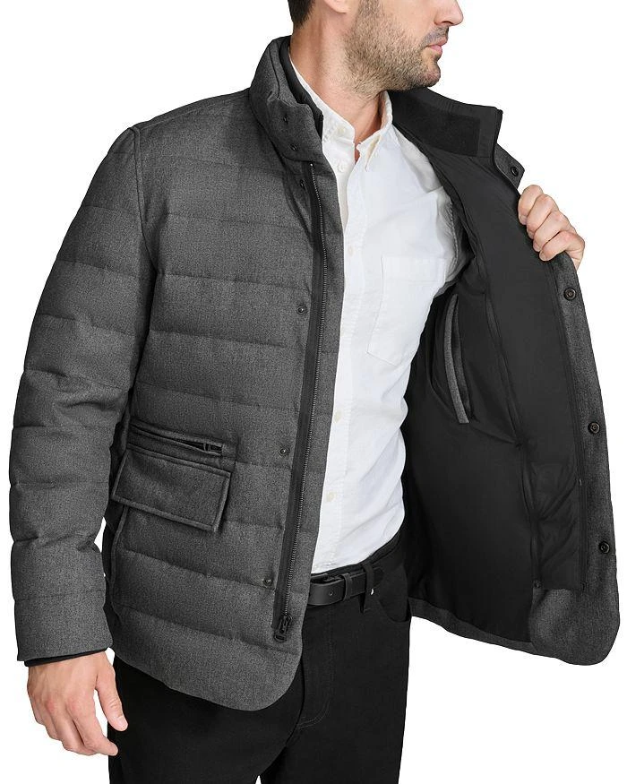 Cole Haan Puffer Coat with Removable Bib 3