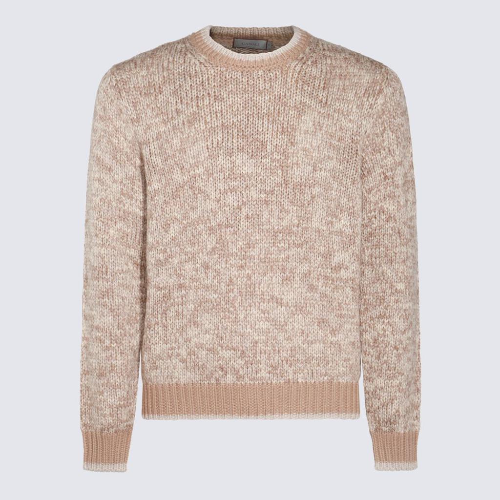 Canali Canali Beige Wool Knitwear
