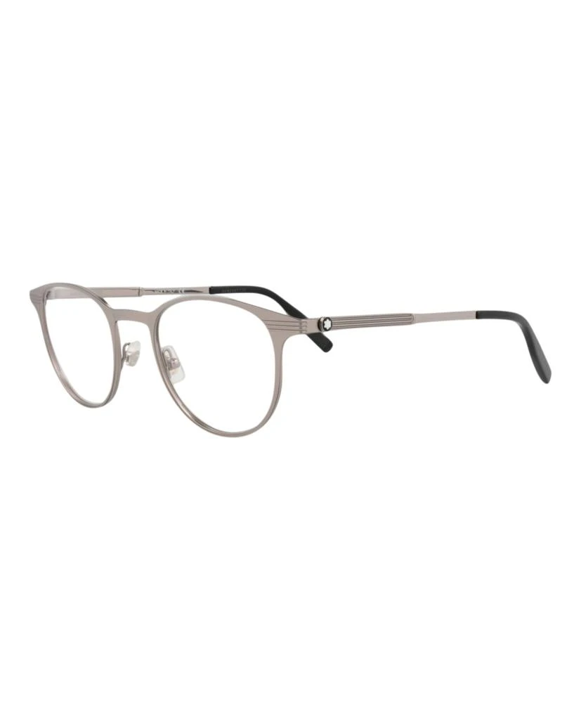 MontBlanc Round-Frame Metal Optical Frames 2