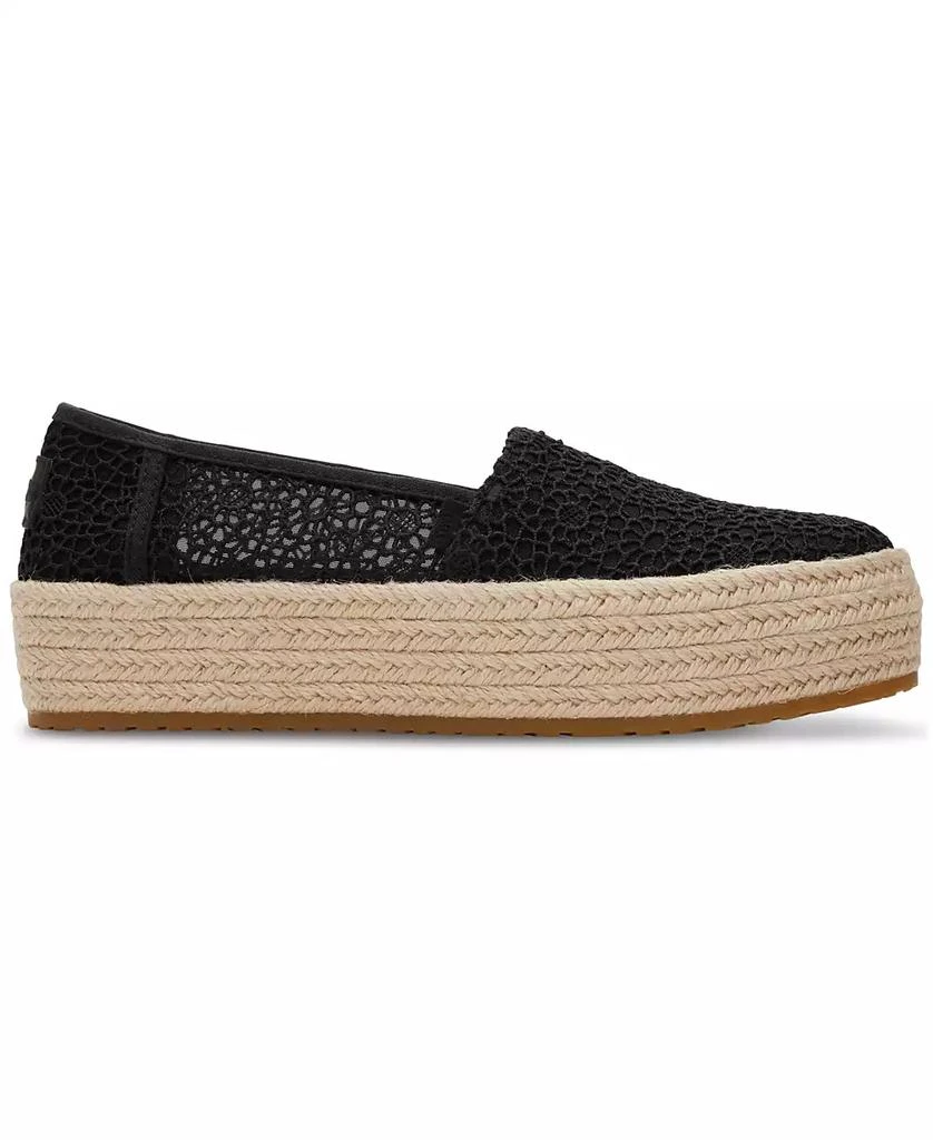 TOMS Women's Valencia Moroccan Crochet Platform Espadrilles 2