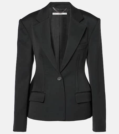 Stella McCartney Single-breasted wool blazer 1