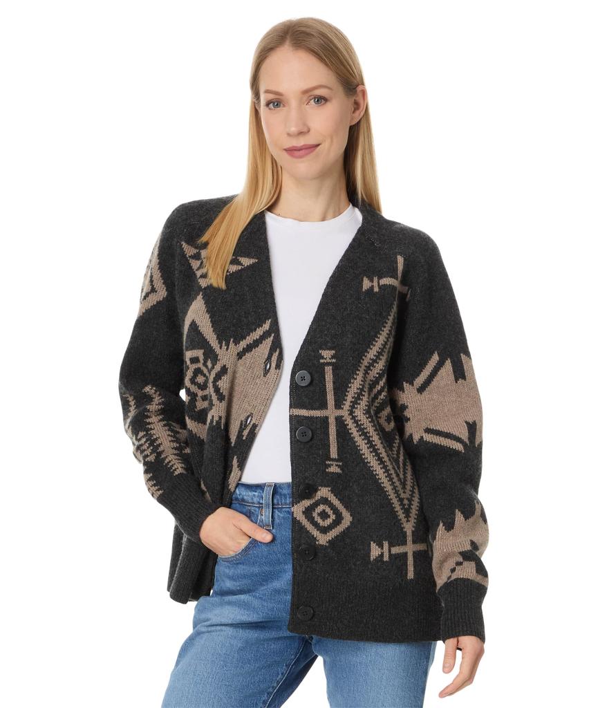 Pendleton Oversized Graphic Cardigan