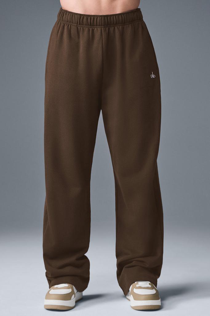 Alo Accolade Straight Leg Sweatpant - Espresso