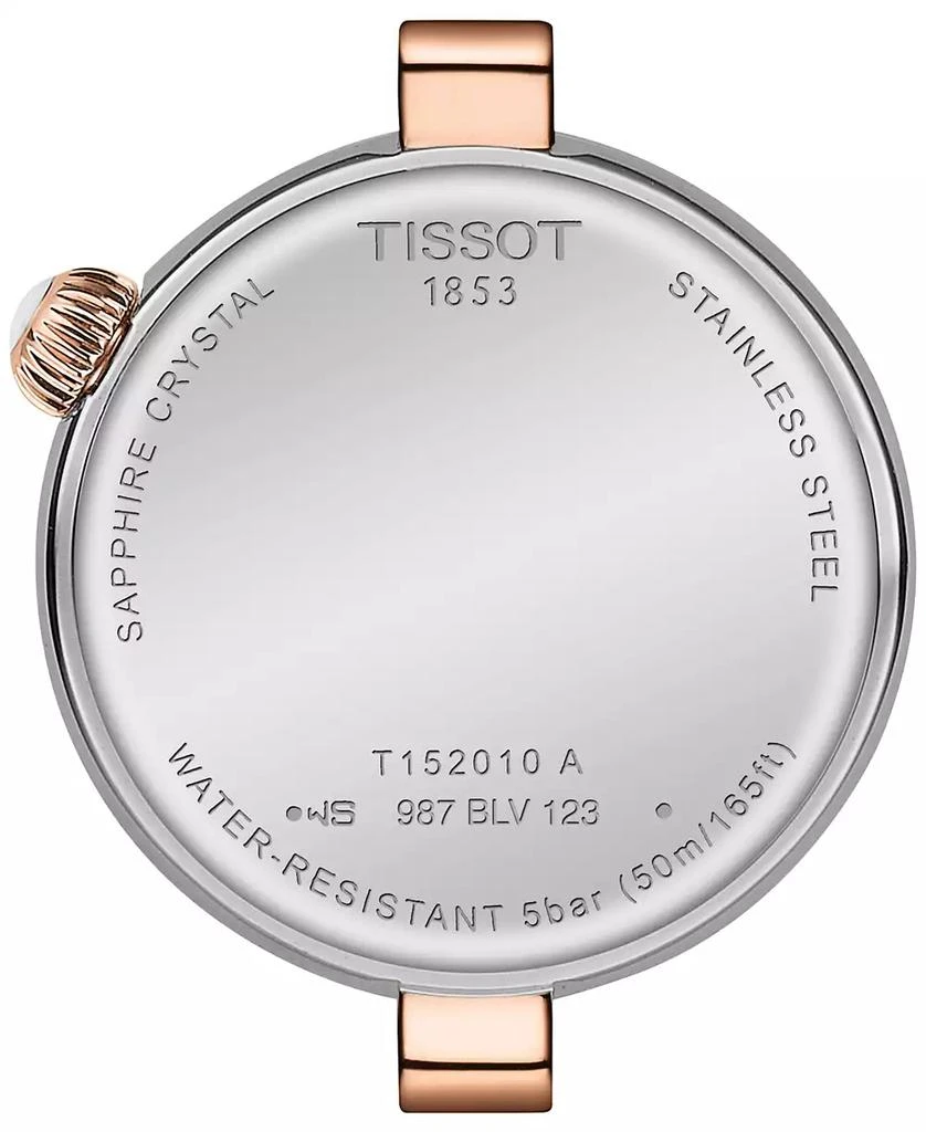 Tissot Women's Swiss Desir Two-Tone Stainless Steel Bracelet Watch 28mm 2