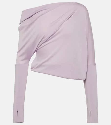 Tom Ford Off-shoulder cashmere and silk sweater 1