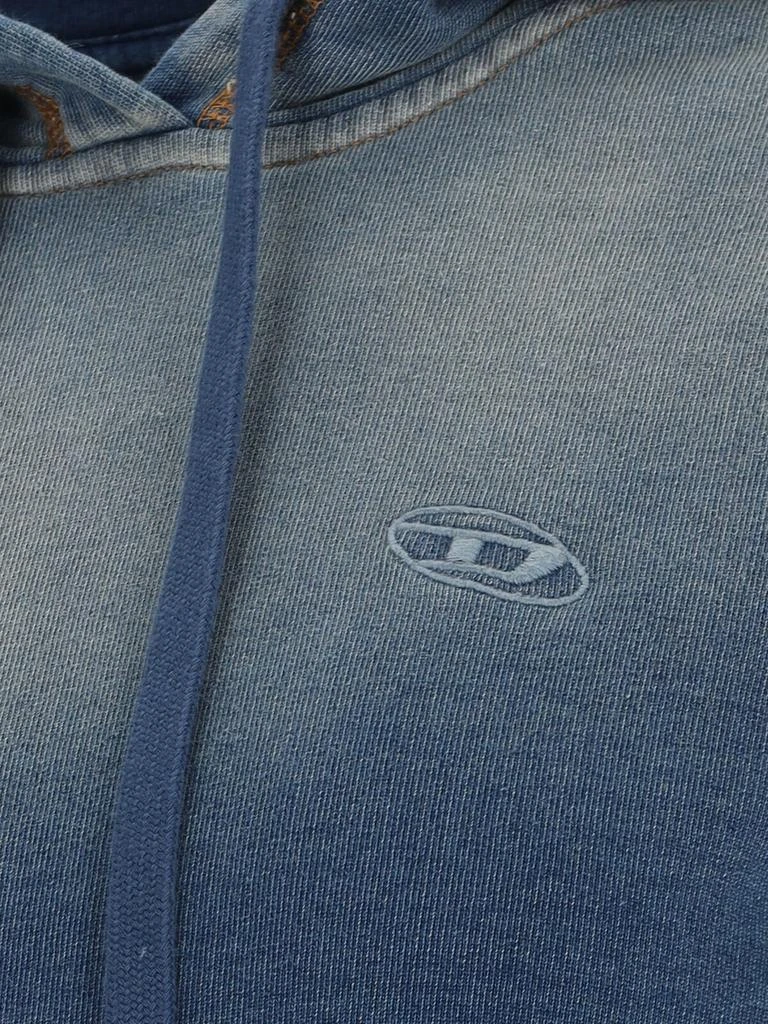 Diesel Cropped Hoodie 3