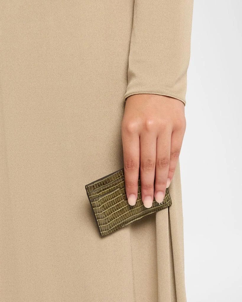 Tom Ford Men
s T Line Printed Leather Card Holder 5