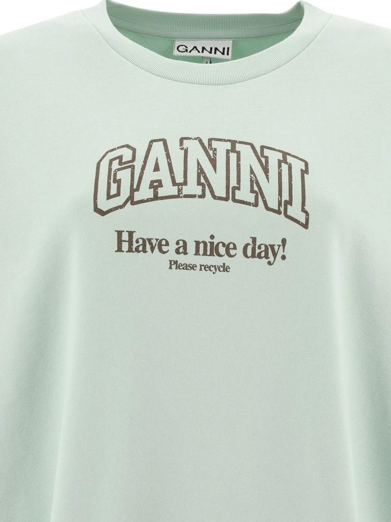 Ganni "HAVE A NICE DAY!" SWEATSHIRT 3