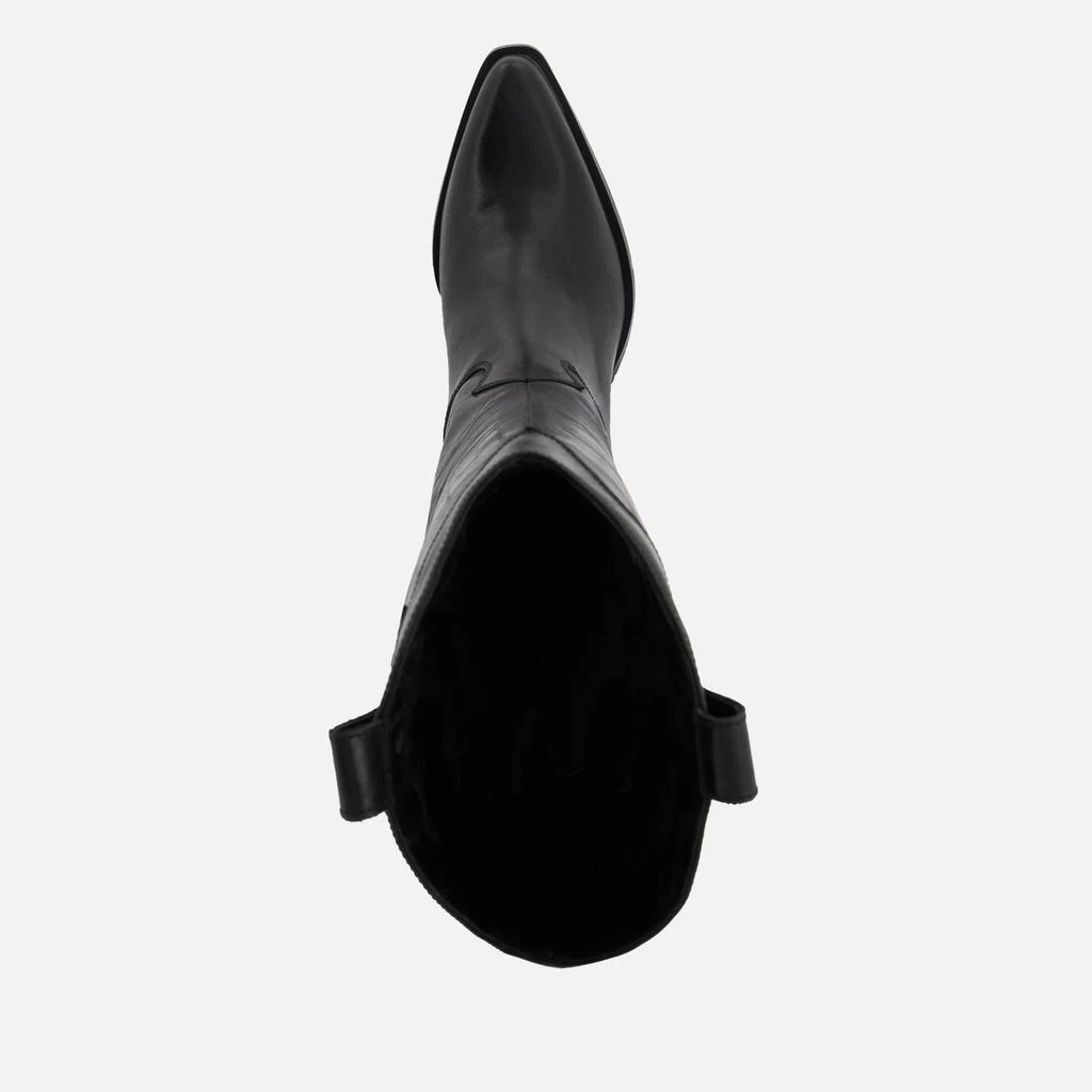 DUNE London Dune London Women's Tennessee Leather Cowboy Heeled Boots 3