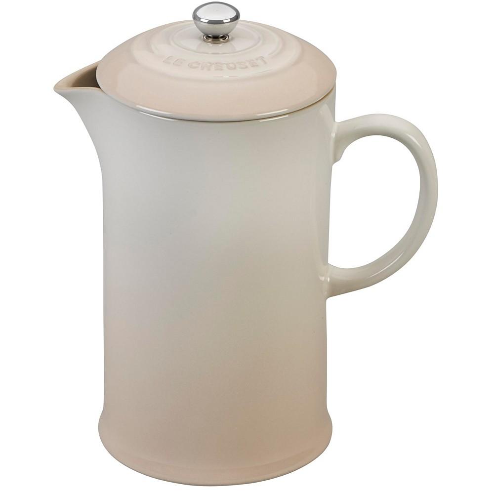 Le Creuset 34 ounce Stoneware French Press with Lid