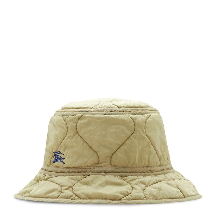 Shop Burberry Crinkled Quilted Bucket Hat, Size Medium on  display picture 2