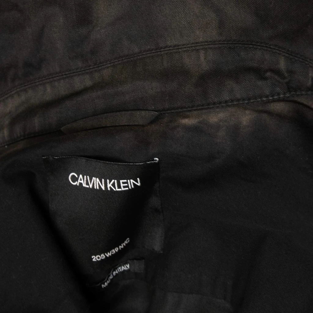 Calvin Klein Calvin Klein Black Cotton Reflective Fireman Jacket M 5