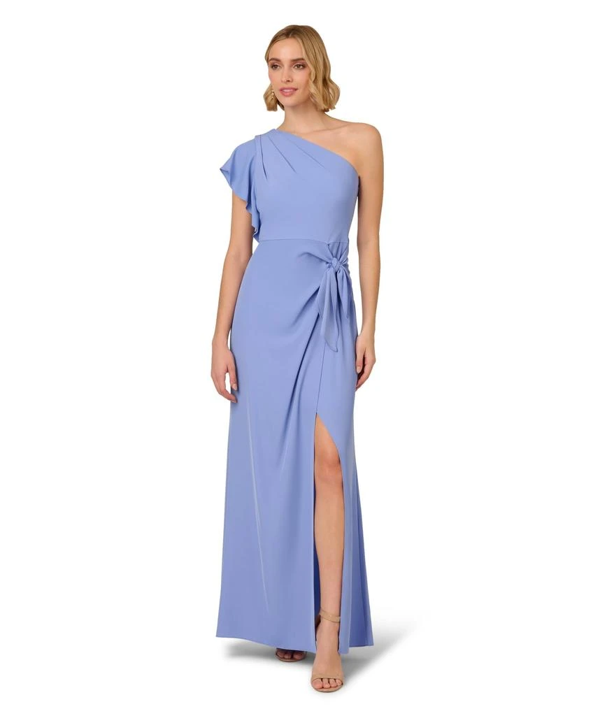 Adrianna Papell One-Shoulder Gown 1