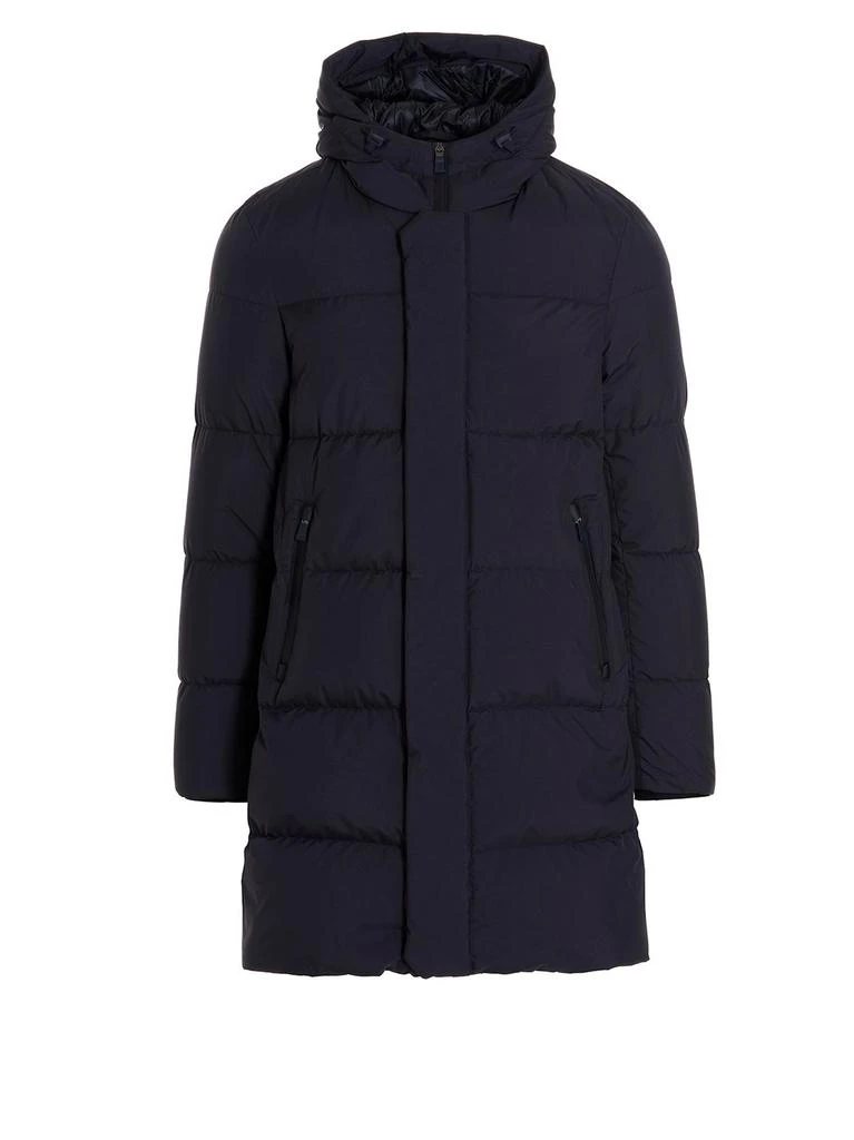 Herno Herno Drawstring Hooded Parka Coat 1