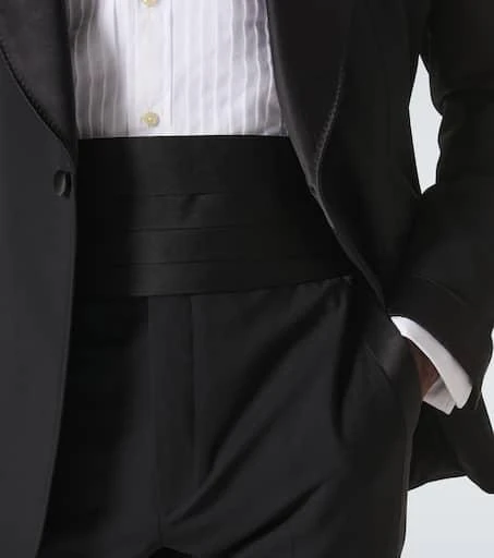 Rubinacci Silk grosgrain cummerbund 3