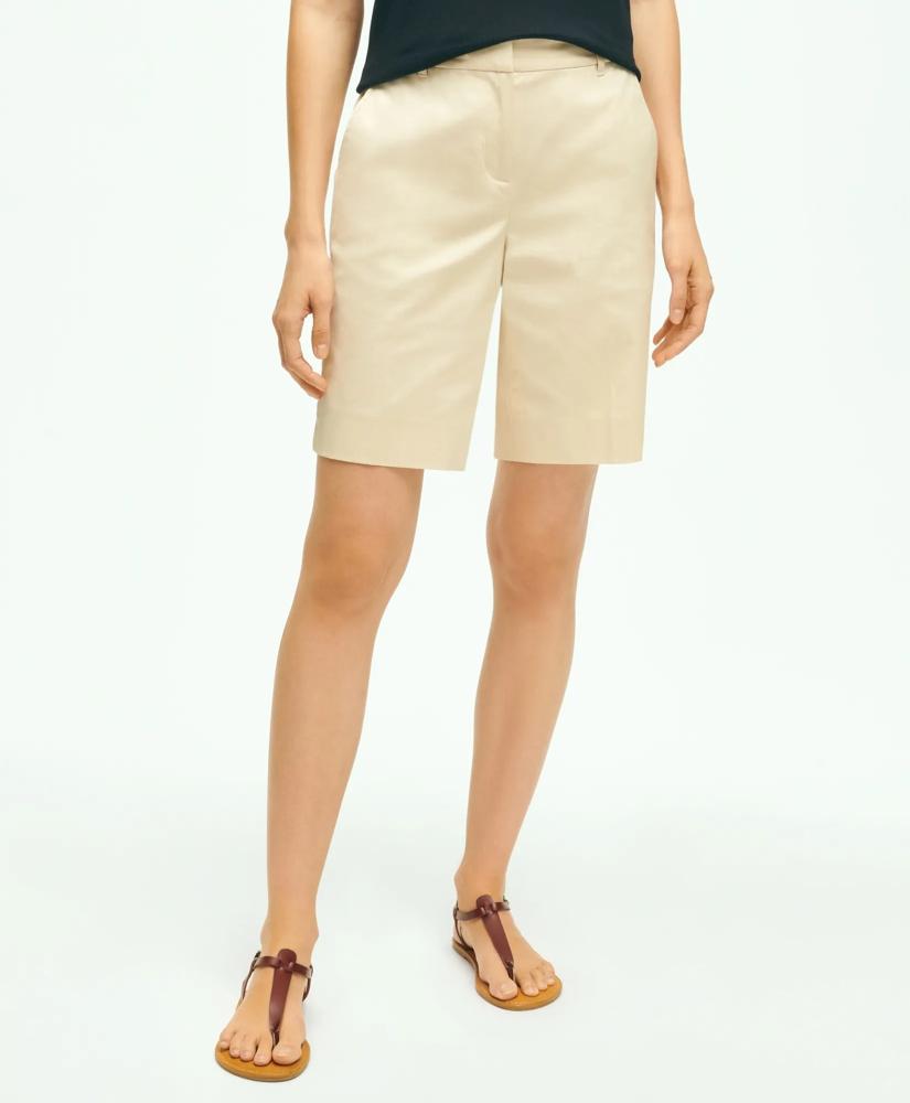 Brooks Brothers Stretch Cotton Twill Bermuda Shorts