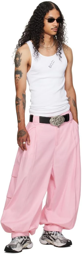 LU'U DAN Pink Tobi Cargo Pants 5
