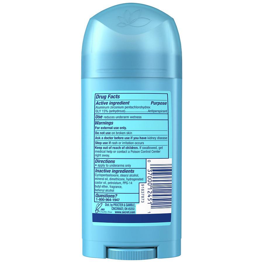 Secret Wide Solid Antiperspirant Deodorant Powder Fresh