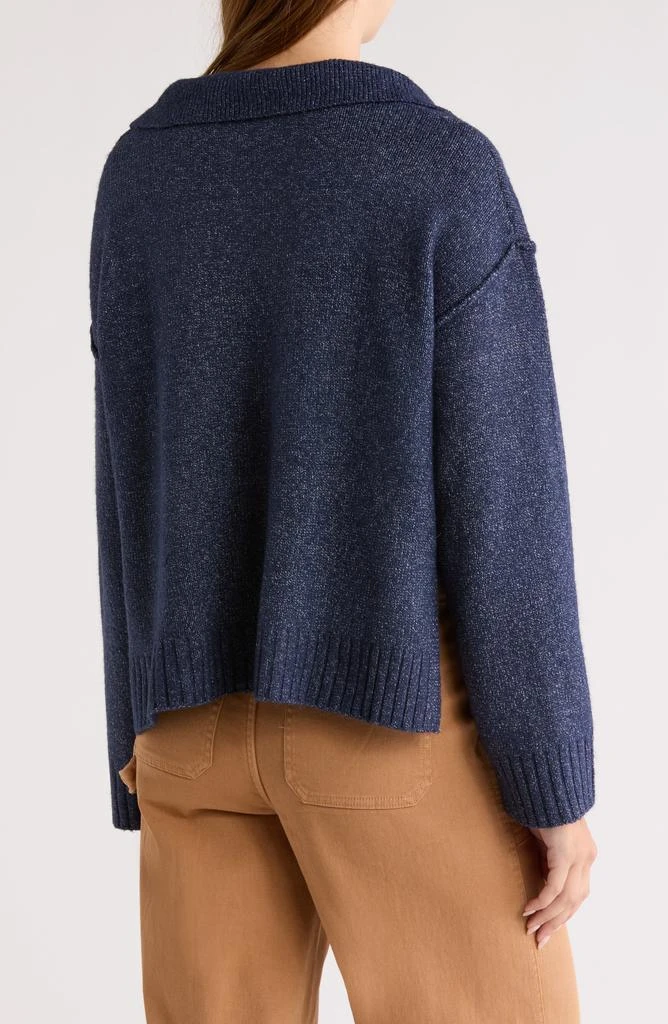Abound Cozy Polo Sweater 2