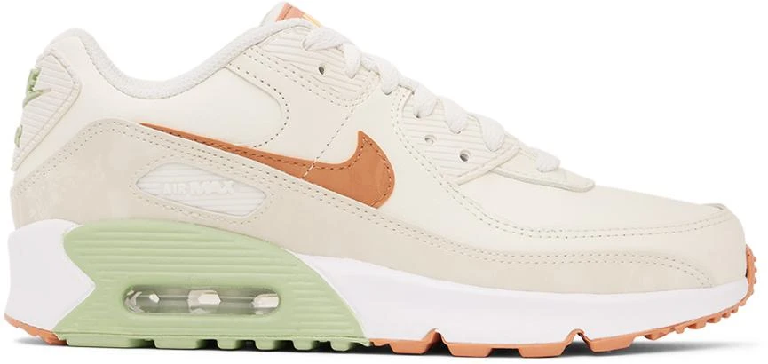 NIKE Kids Off-White Air Max 90 LTR Big Kids Sneakers 1
