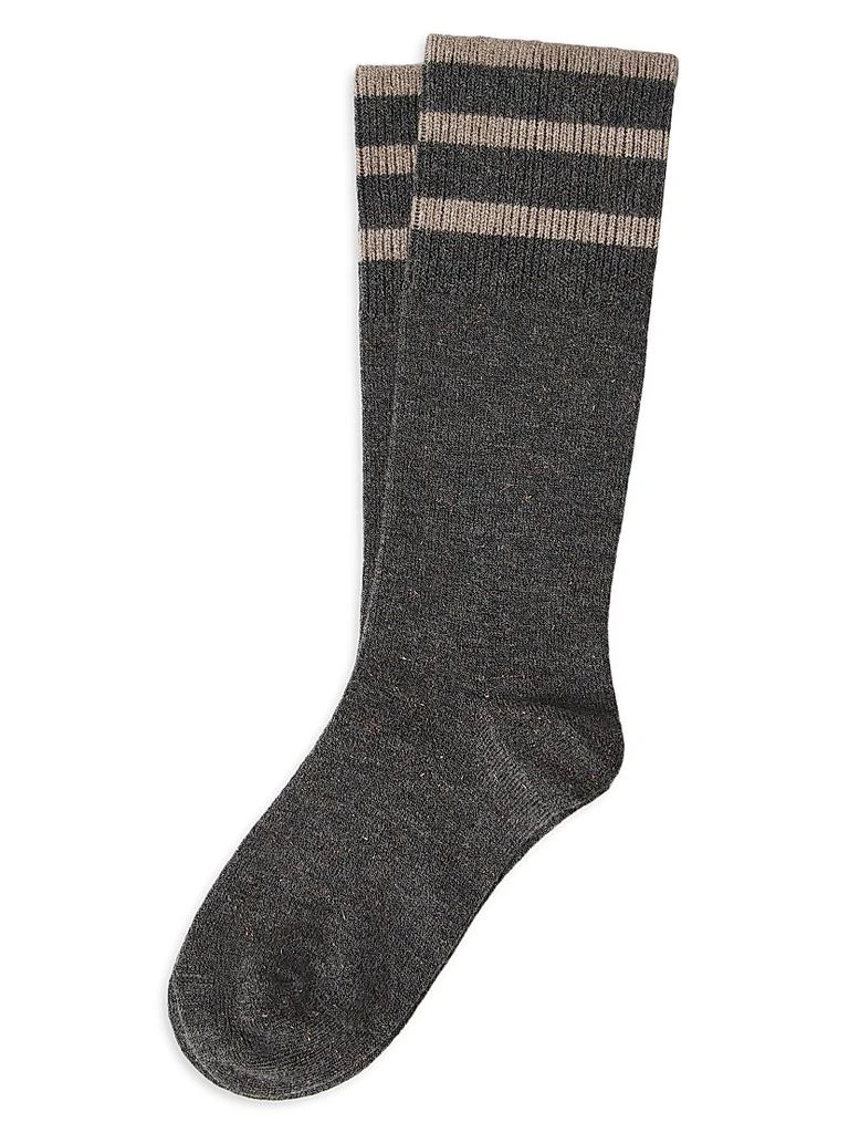 Brunello Cucinelli Sparkling Cashmere Knit Socks