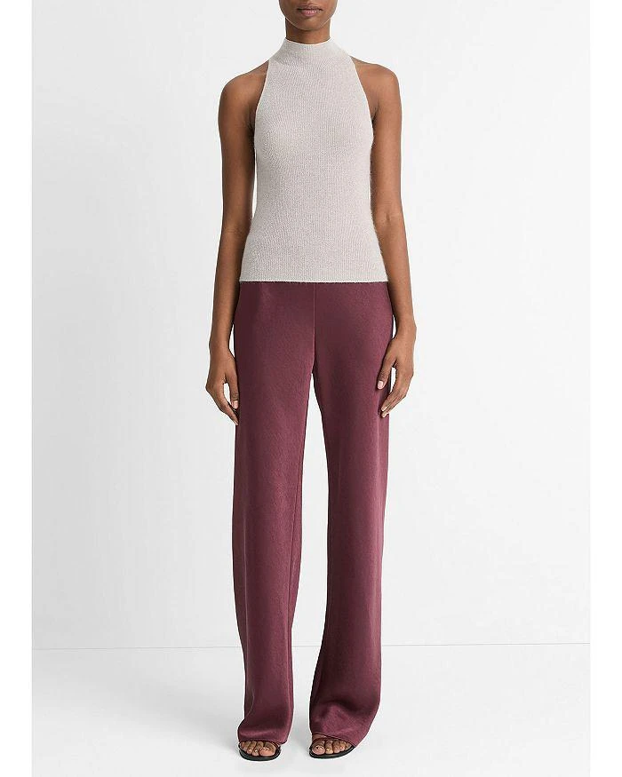 Vince Metallic Mock Neck Tank Top 2