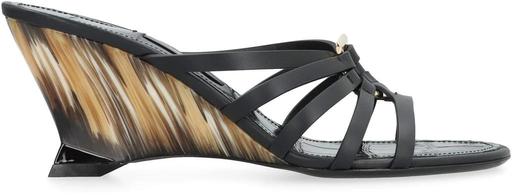 Salvatore Ferragamo Leather Slides 2