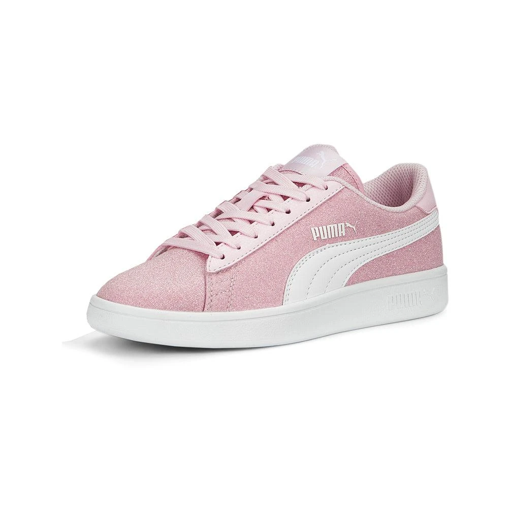 Puma Smash V2 Glitz Glam Lace Up Sneakers (Big Kid) 2