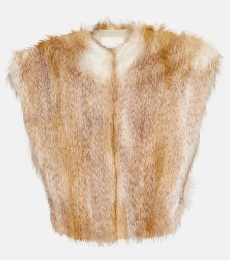 Isabel Marant Alexina faux fur vest 1
